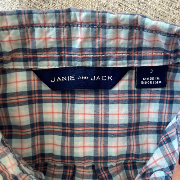 🧸Janie and Jack Boy Button-Down Shirt - Picture 8 of 10